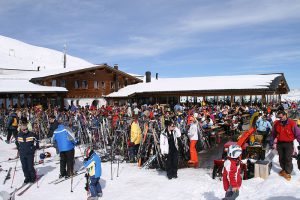 Skiverleih im Gebiet Gargellen